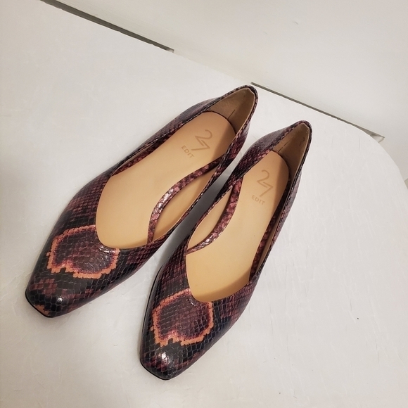 NWOT 27 Edit Snakeprint Geneva Pumps Size 6.5 - Picture 13 of 14